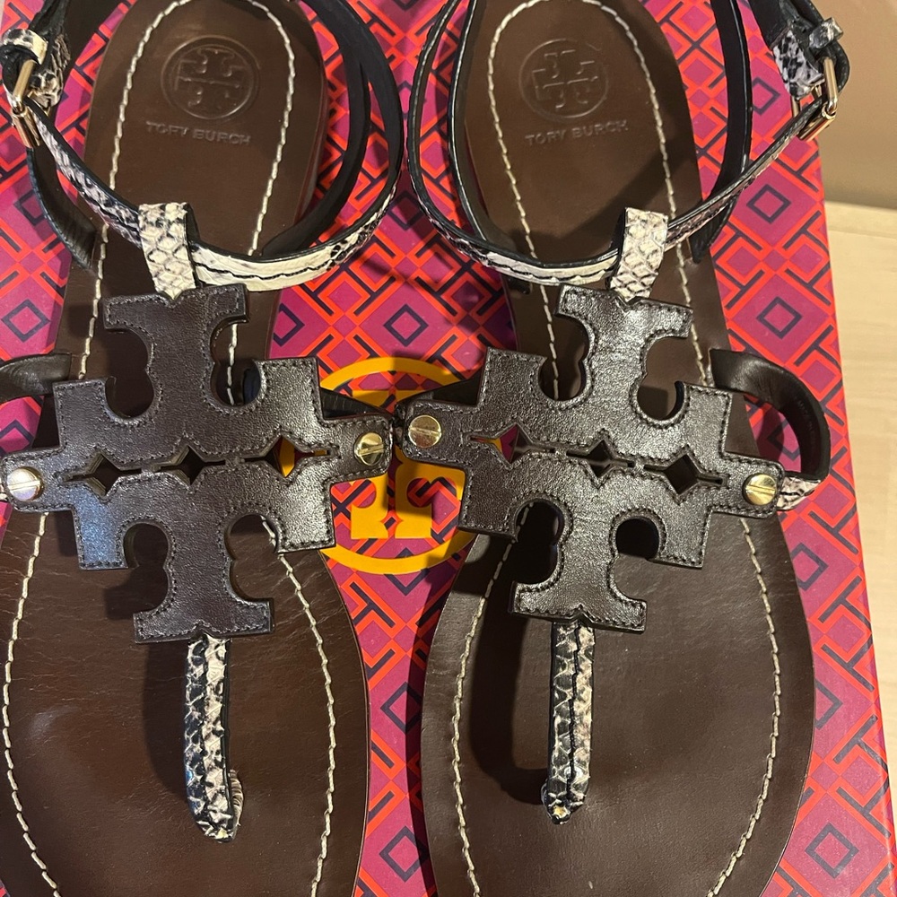 Tori Burch braided sandals